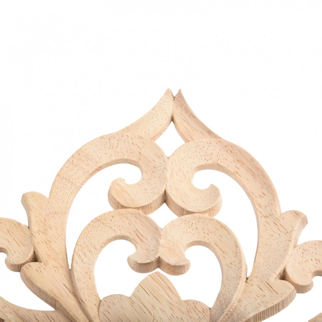 Woodcarving Decal Figurines For Decoration Furniture