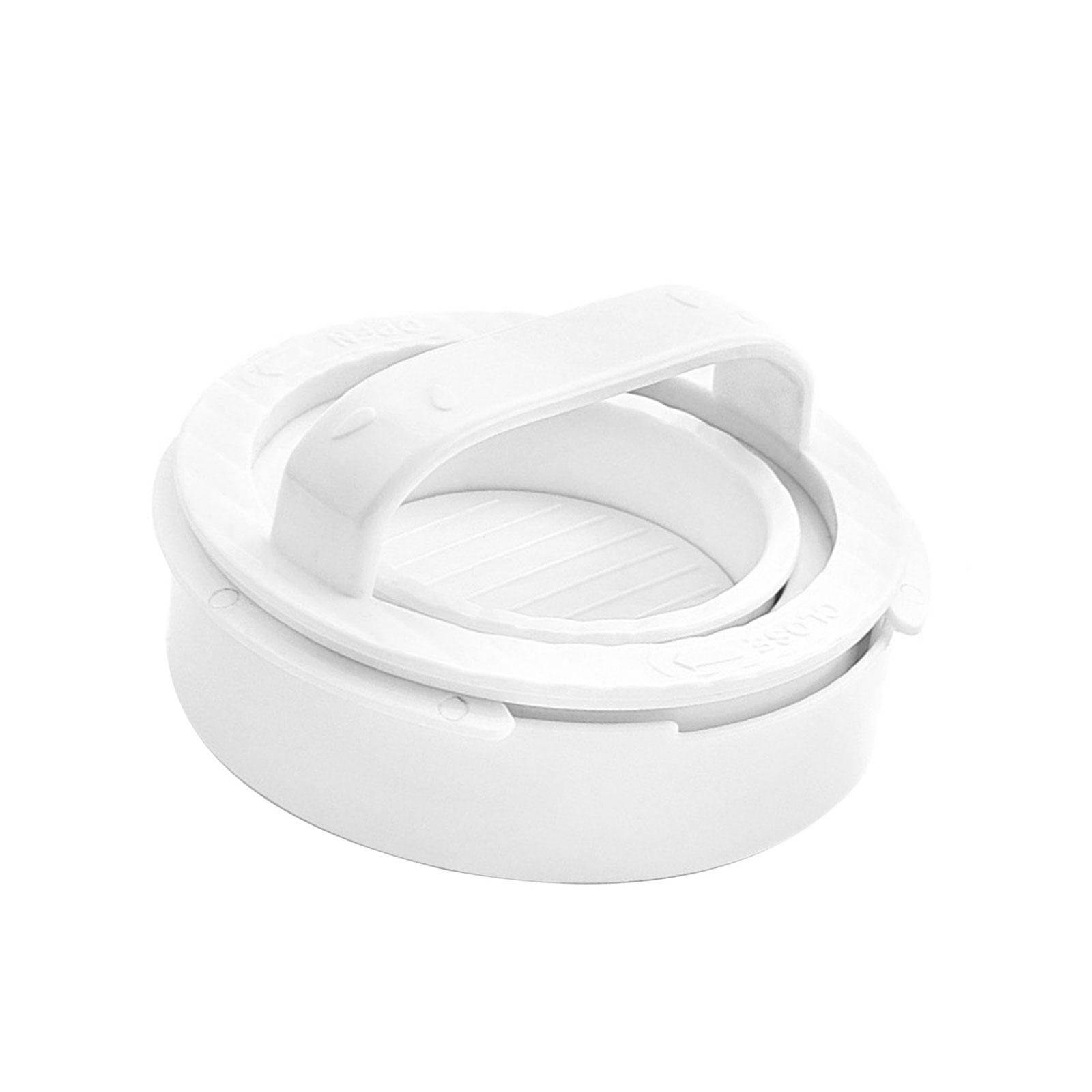 

Регулируемый пресс для котлет, можно мыть в посудомоечной машине, форма для гамбургеров, многофункциональный прибор для приготовления пирогов из рубленого мяса, кухонные аксессуары белый