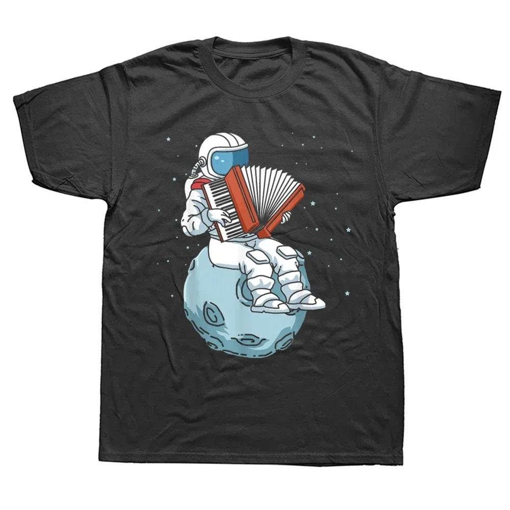 

Funny Accordion Music Gift T Shirts Graphic Streetwear Short Sleeve Birthday Summer Style T-shirt Mens Clothing#Color(1) S