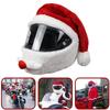Motorcycle Helmet Cartoons Plush Helmet Protective Cover Helmet Full Face Covers For Outdoor Fun Personalized Helmets Christmas