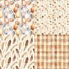 6-Inch Single-Sided Patterned Paper for DIY Scrapbook and Card Making