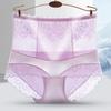 Ultra-thin Panties Women Lace Embroidery Flowers Underwear High Waist Butt Lifter Slimming Tummy Briefs Seamless Underwear