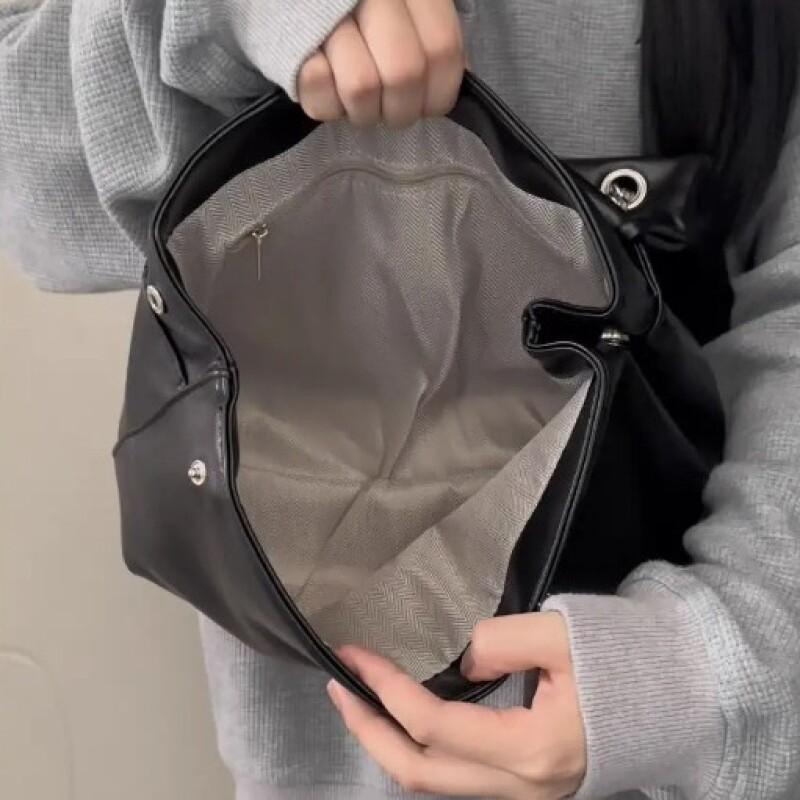 Nuova Borsa a Spalla alla Moda di Alta Qualità Borsa a Tracolla Diagonale Casual da Donna Borsa Sottobraccio Semplice Multifunzionale Retro con Catena