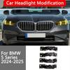 DRL LED Boards For BMW M5 5 Series G90 G60 G61 G68 2024 2025 Daytime Running Light Turn Signal Headlight Chip Module Yellow