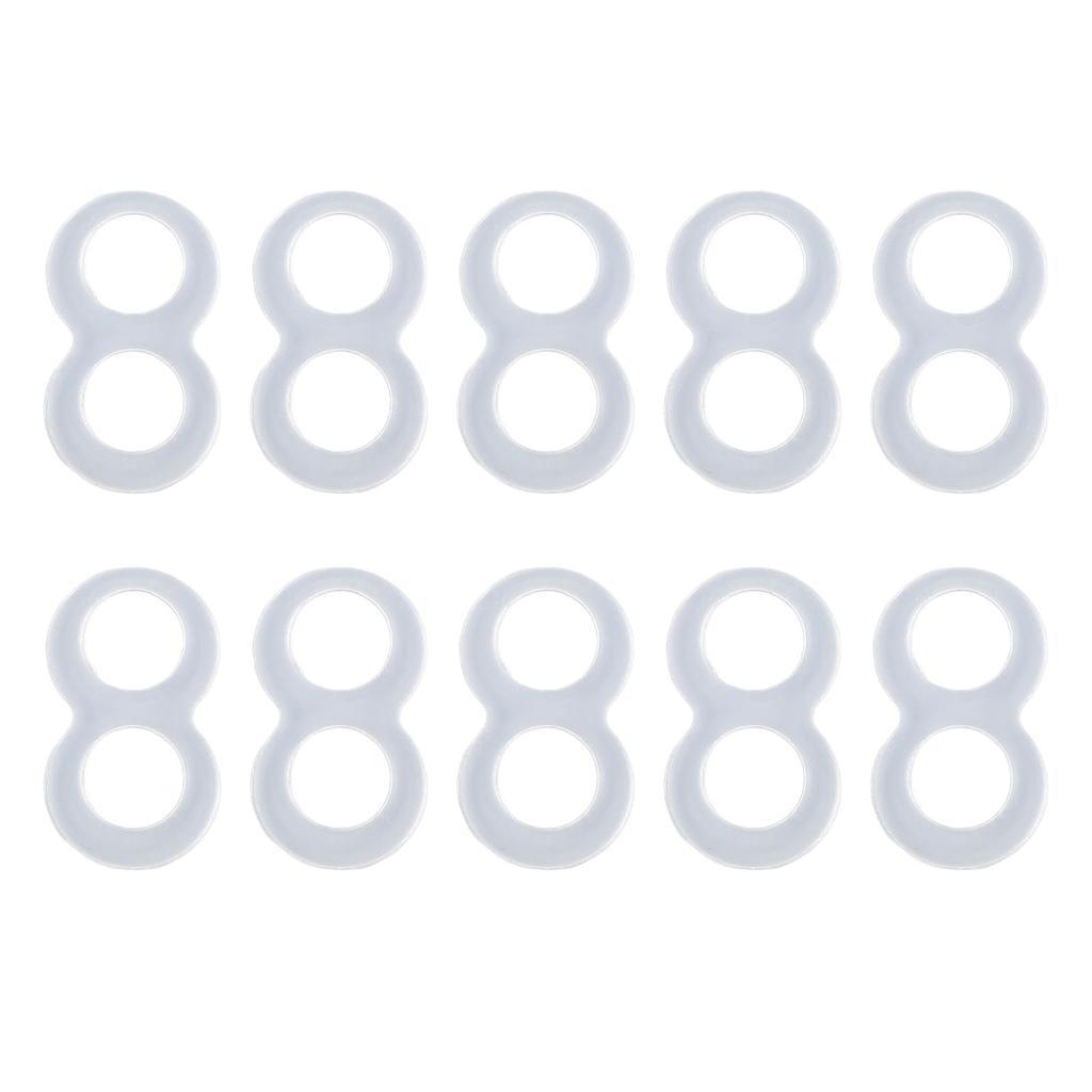 10PCS Silicone Ingrown Toenail Correcting Tool Washable Reusable Paronychia Care Corrector for Keep