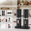 Gravity Sensor Electric Pepper Grinder With Stainless Steel Material For Home Kitchen Fresh Spices