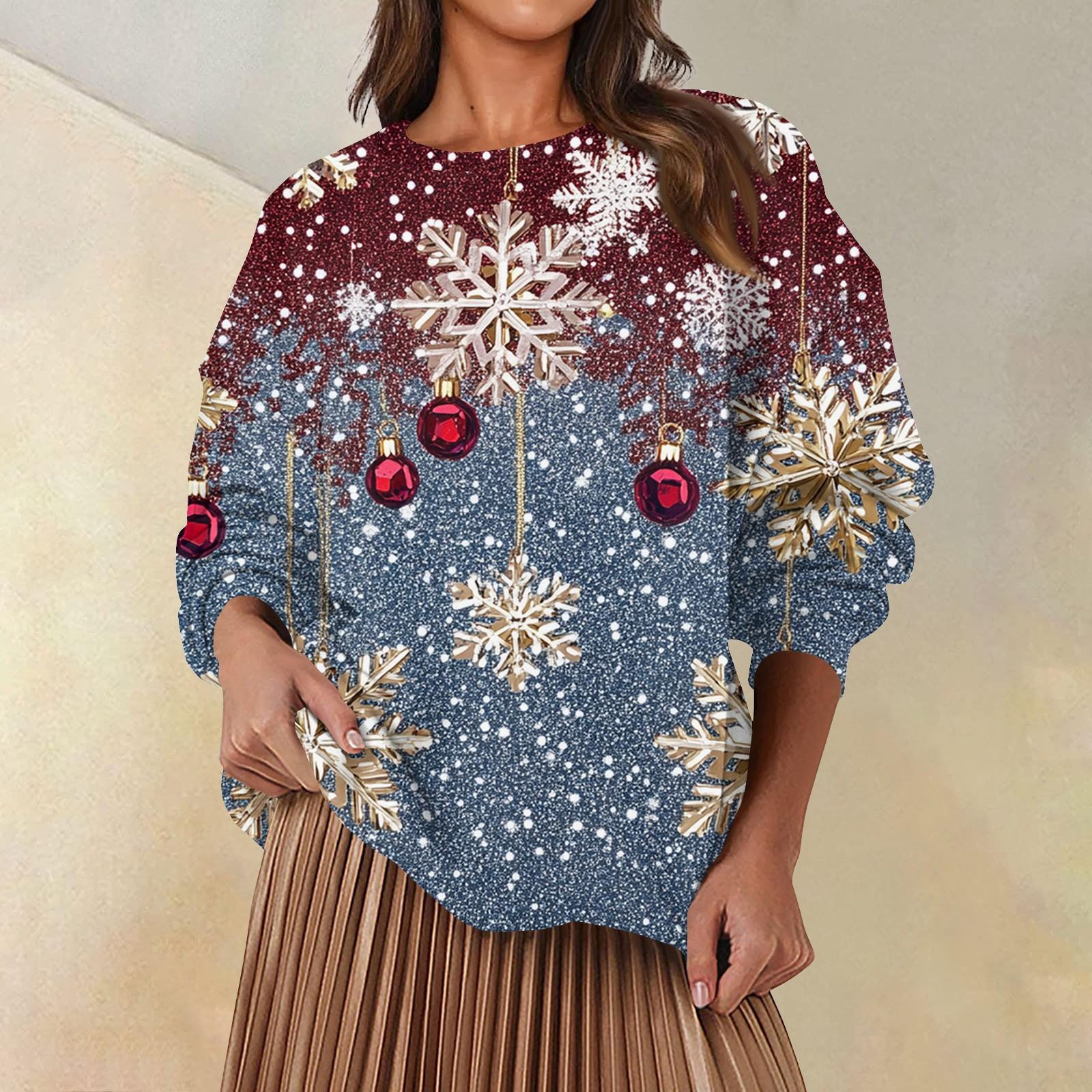 

Женская модная повседневная свободная толстовка с круглым вырезом и длинным рукавом, однотонная L винный