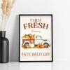 1pc Pumpkin Spice poster, Autumn poster, autumn decoration, Pumpkin, Autumn, Farm Fresh Pumpkins, autumn decoration poster,