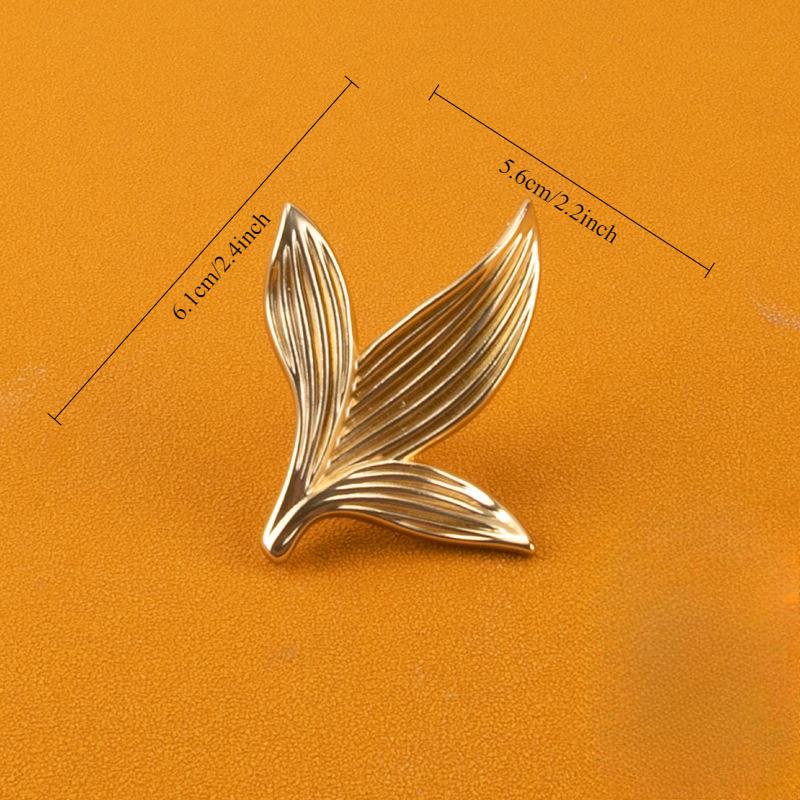 Petal Shaped, Single Hole Handle, Antique, New Chinese Style, Zinc Alloy, Small Handle, Light Luxury, Cabinet Door Drawer, Shaped Handle