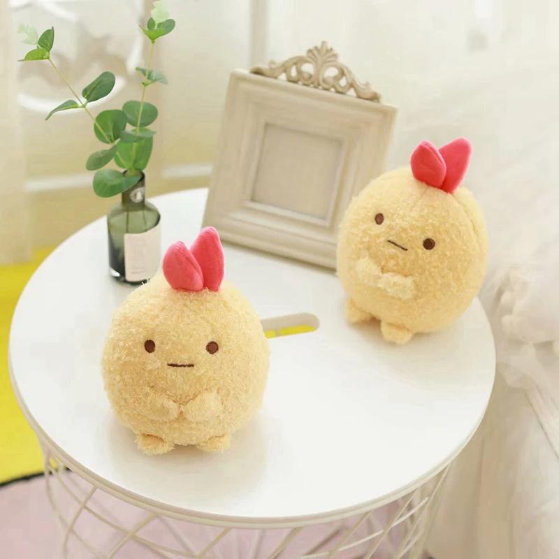 New Plush Toy Stuffed Doll Cute Cartoon Pendant Shrimp Long Body Tempura Pillow Cushion Christmas Present