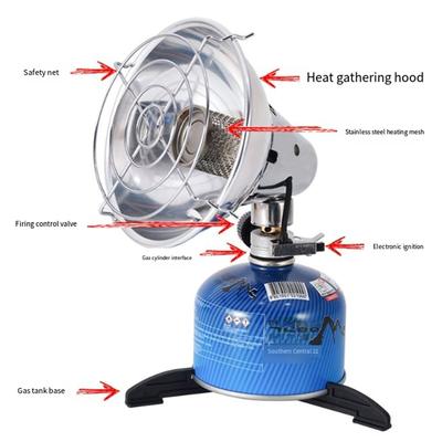 Multipurpose Camping Heaters With Quick Ignitions System Compacts Light Weight For Cooking Warming Outdoor Trip