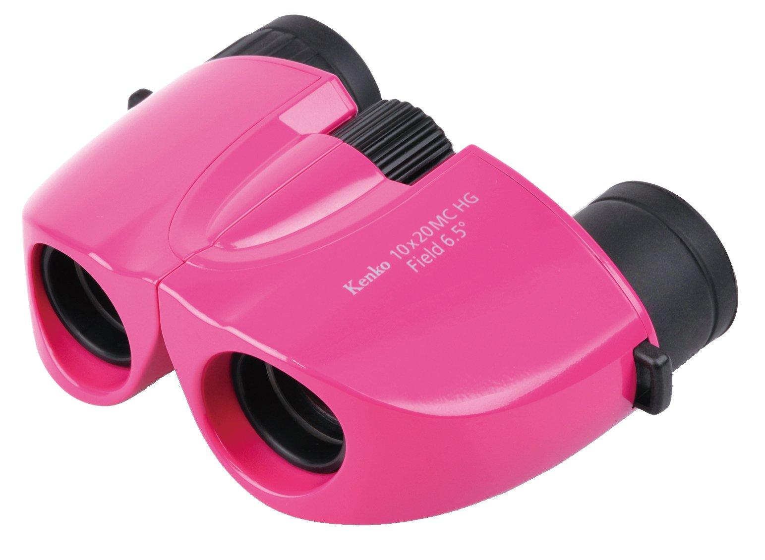 

Kenko 10x20MC HG Porro Prism 10x Strawberry 113080 Binoculars, Magnification, 20mm, Multi-Coated, Pink, рожевий