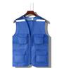 Custom Logo Multi-Pocket Volunteer Vest for Community and Photography Events
