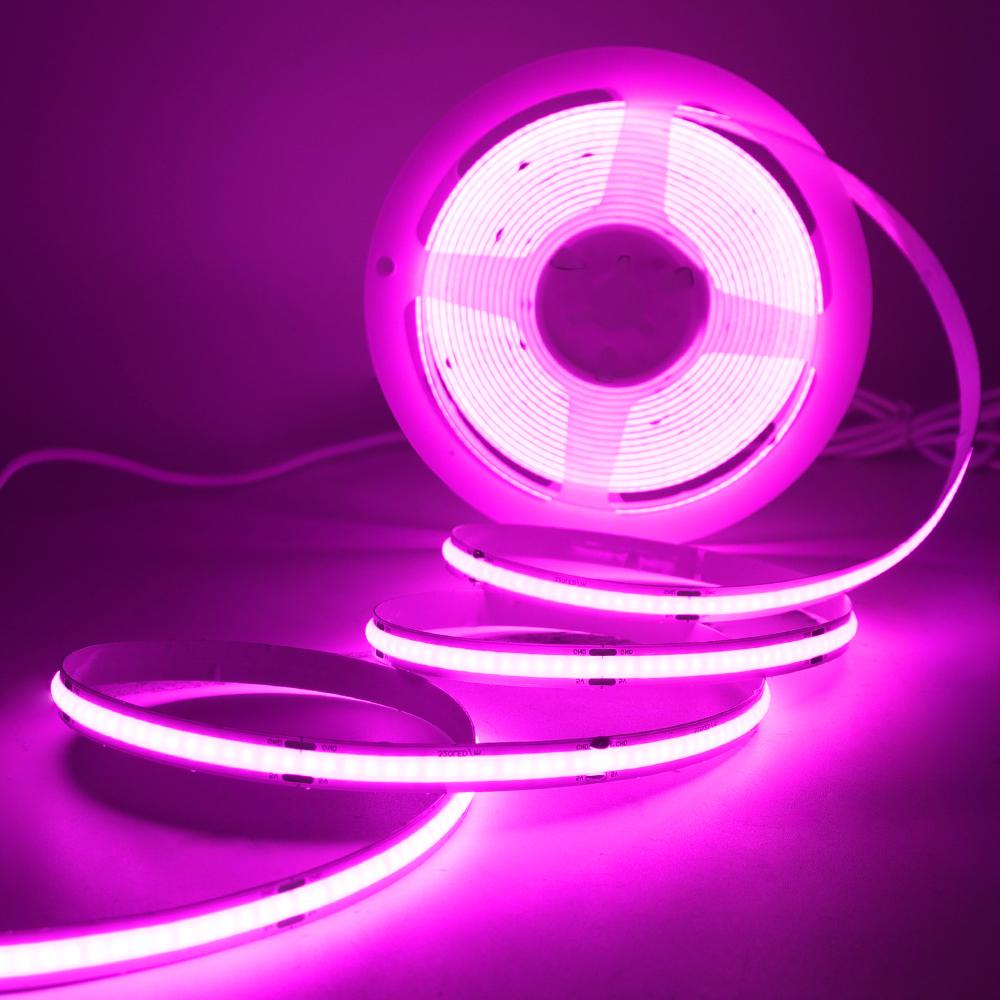 8MM COB Led Strip 5V with Motion Sensor Battery Powered 320LEDs/M Led Induction Night Light Warm White Red I Blue Green Yellow