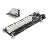 Rozšiřující karta PCIE na duální PCI s pryskyřičným riserem a 0,6m propojovacím kabelem