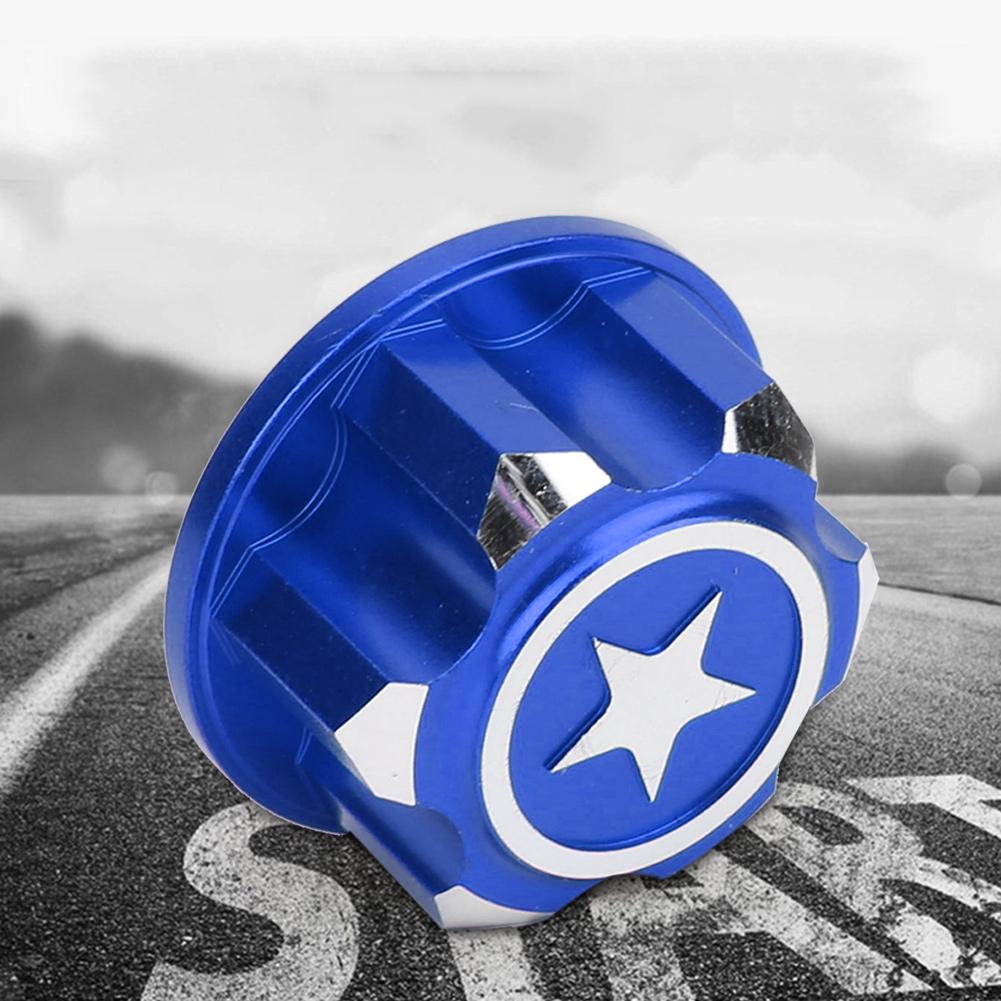 4PCS Aluminium Alloy Metal 17mm Hex Wheel Mount Nuts Set Fit for X MAXX Summit Traxxas RC