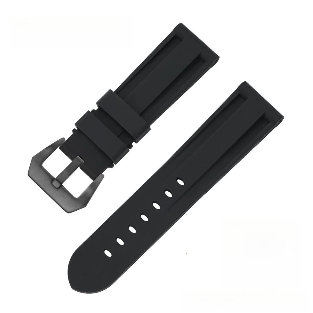 20mm 22mm 24mm 26mm Mäkký silikónový remienok na hodinky pre Panerai Univerzálny remienok Pánsky farebný gumový remienok na smart hodinky pre hodinky Samsung Huawei