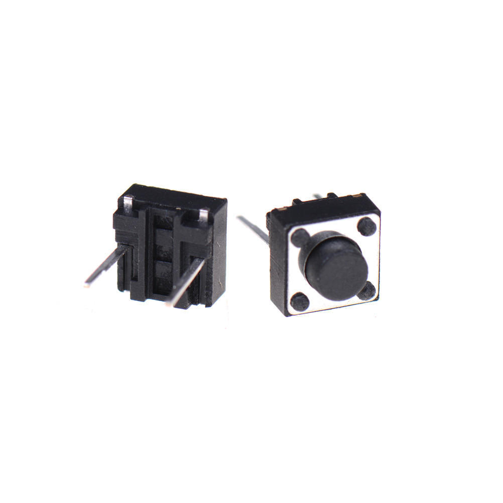 100 Stück 2 Pins Taktiler Drucktaster Taktschalter 6X6X5mm Momentary S HwS DL 100 Stück 2 Pins Taktiler Drucktaster Taktschalter 6X6X5mm Momentary S HwS DL