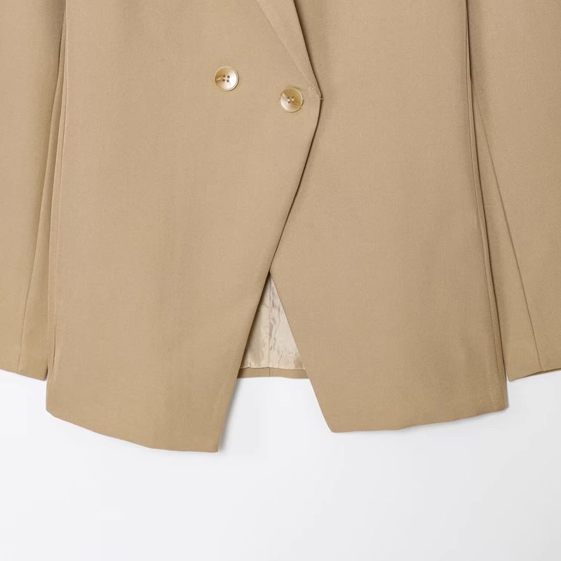 Araltay New Arrival Women's Clothing Fashion Style Fashion All-Match Minimalist Casual Solid Color Waist Tight Profile Suit Outwear