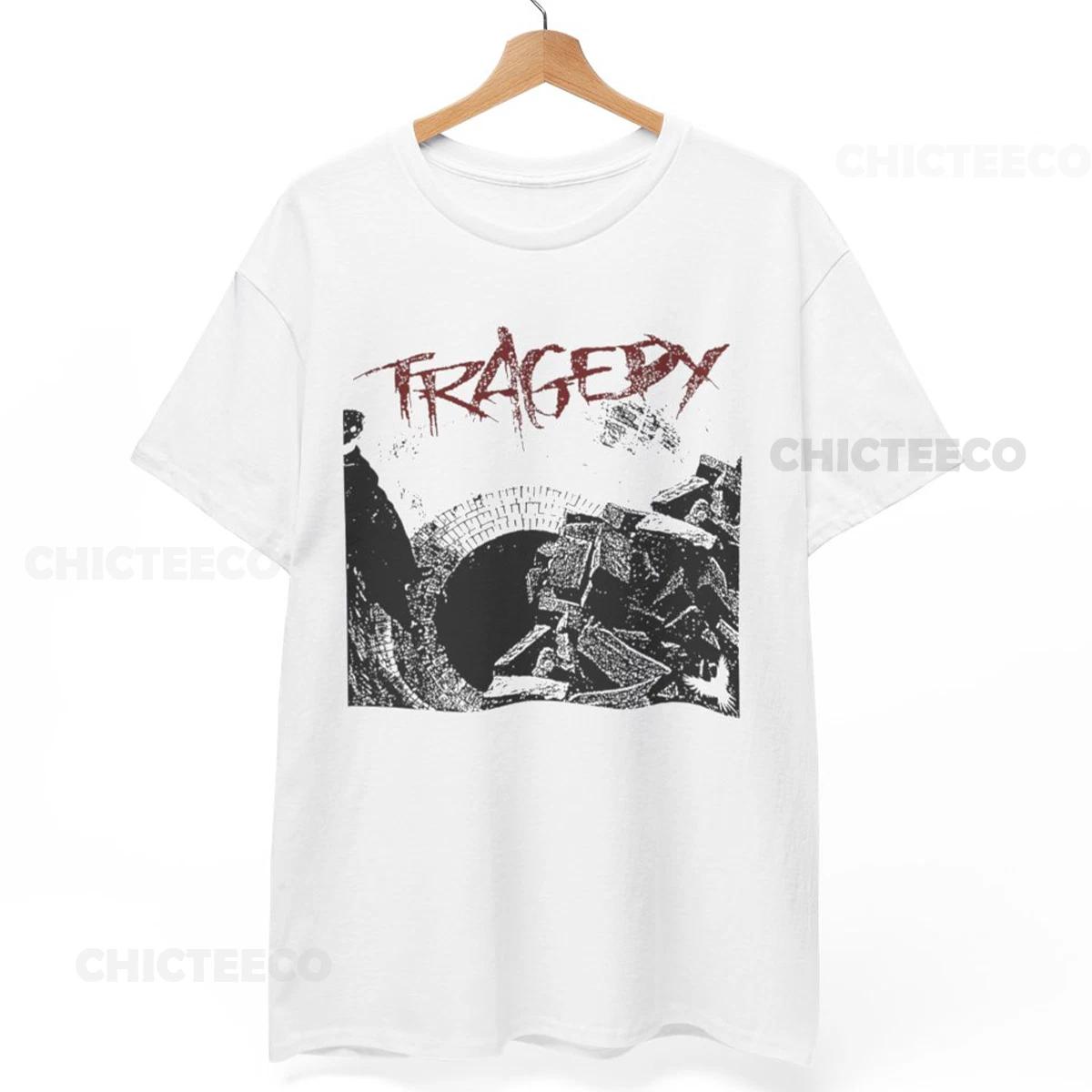 Tragedy T-Shirt | Punk D-Beat Crust Band Tee | Anti-Cimex Skitsystem Discharge S
