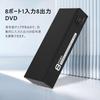 AV Splitter 1 8 Simultaneous Video and Audio Composite Metal Noise Reduction Plug and Camera 5V Power Supply Japanese Instruction Manual Included
