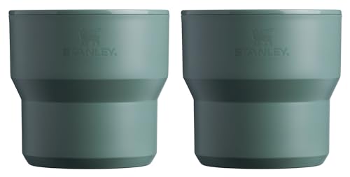 Stanley Wildfare Core Stacking Cup Set, 2-Pack | 10oz Stackable Cups | Camp Kitchen Essential
