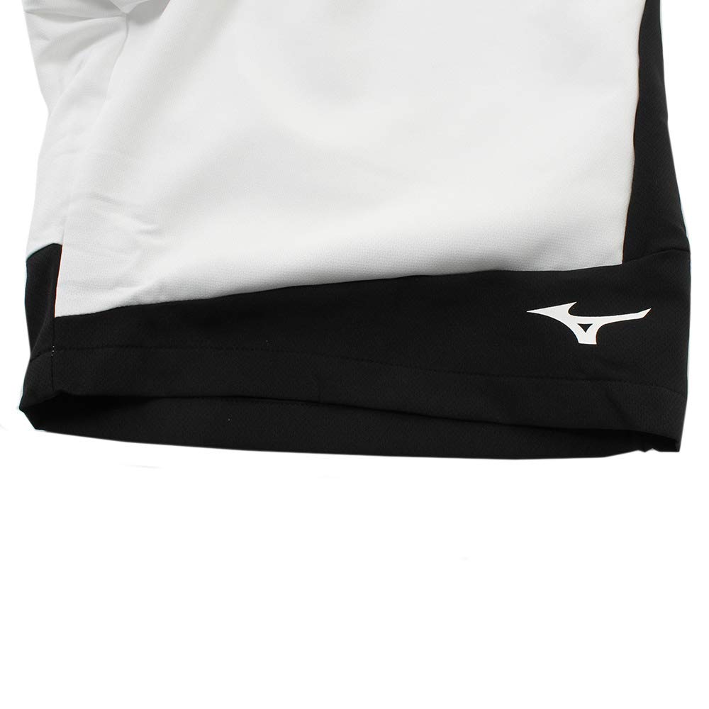 Tenisové kalhoty, standardní, savé, rychleschnoucí, měkké, tenisové, badmintonové 62JB9001 XS [Mizuno] bílá/černá