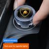 Bouchon Cache-Poussière Prise Allume-Cigare de Voiture Bouton Douille Étui de Protection Pour Lamborghini Urus Huracan Aventador Accessoires Premium