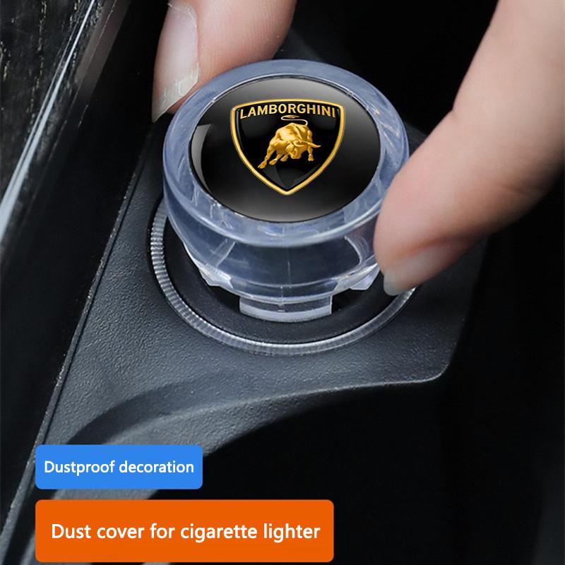 Auto-Zigarettenanzünder-Stecker Staubschutz Knopfbuchse Schutzhülle Für Lamborghini Urus Huracan Aventador Premium Zubehör