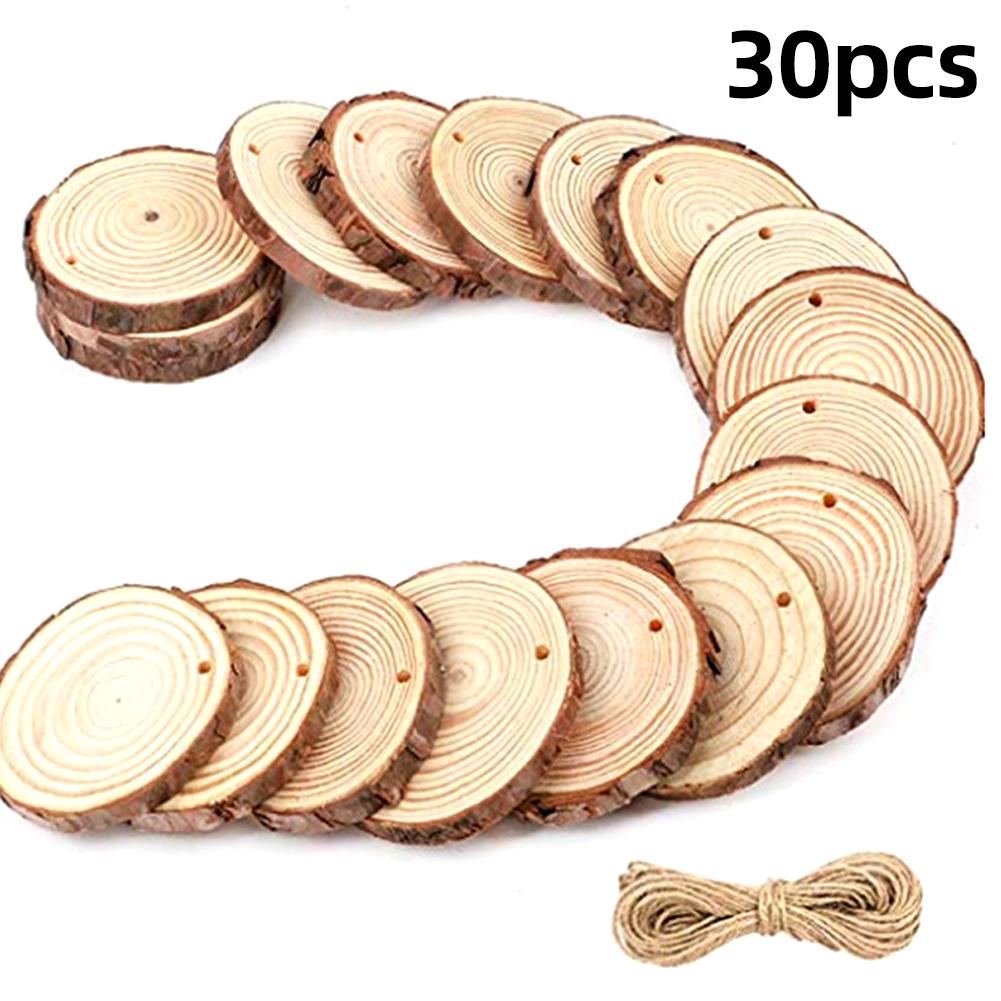 

Деревянные спилы для росписи, DIY поделки для свадебного и рождественского декора, деревянные спилы с корой, натуральная сосна, круглые, неокрашенные