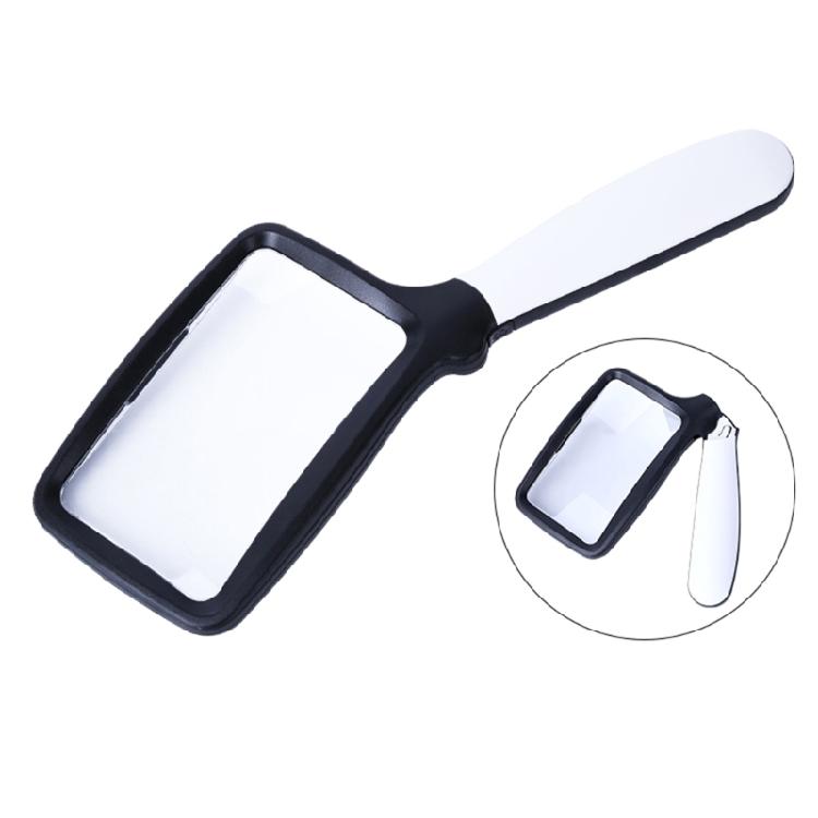 2X Jewellers Loupe LED Magnifier Loop Side Light Magnifying Glass Lens 5 LED