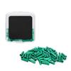 50Pcs Bike Cable End Crimps Cap Aluminum Alloy Brake End Cover Cable Tip Crimps for Mountain Bicycles Road Bike