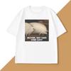 Summer Unisex Tshirt Printed With Patterns Summer Short Sleeved Street Style Casual Pure Cotton Clothing Tshirt