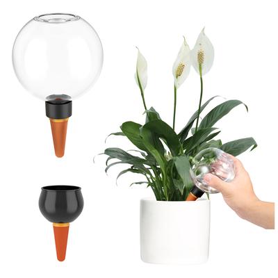 2/4Pcs Automatic Plant Watering Bulbs 500ml/80ml Insert Plant Watering Globes Efficient Mini Irrigation System Garden Decoration