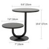 2 Tier Cake Stand Display Holder ,Serving Platter Serving Tray ,Dessert towers Round Cupcake Stands