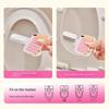 No-Touch Sausage Dog Toilet Lid Holder Acrylic Toilet Lifting Device Toilet Lid Opener  Travel