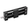 Sliding Table XAxes Manual Knob FineTune Aluminum Alloy Trimming Platform SP40ADB65