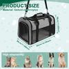Portable Pet Carrier Bag Oxford Cloth Breathable Cat Carrier Bag with Shoulder Strap Pet Supplies Cat Carrier Handbag for Travel