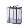 Nylon Foldable Laundry Basket With Foldable And Mesh Design For Home Organizing And Storage
