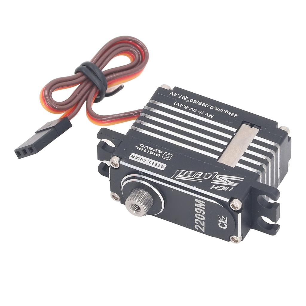 RC Drone Servo Motor Metal Gear High Speed Digital Servo Motor Low Noise for Helicopter Tail Robot Car Drone Boat