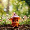 Acrylic Garden Floor Plug Cartoon Creative Mushroom Statue Sculptures Multifunctional Waterproof Mushroom Figurine