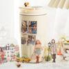 30PCS PET Decoractive Material Sticker Pre-Cut Journaling Sticker Scrapbook Kit Junk Journal Supplies Aesthetic Crafts Stickers