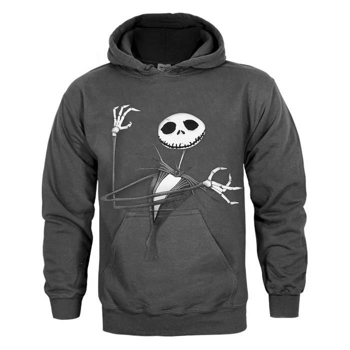 Felpa con cappuccio Jack Skellington da uomo Nightmare Before Christmas