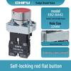 XB2 Emergency Stop Self-Locking Metal Push-Button Switch with Mushroom Head