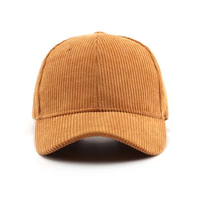Autumn and Winter Corduroy Solid Color Light Board Curved Brim Cap Tide Outdoor Sports Warm Baseball Cap