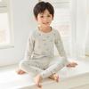 Girls Boys Thermal Underwear Set Kids A Winter Soft Loungewear