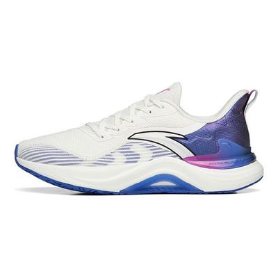 Chuang 2.5 Breathable Lightweight Low-Top Running Shoes Men Sneakers White Purple 112235582-3