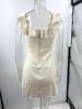 2024 European & American Sexy Ruffle Camisole Dress for Women