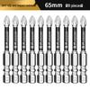 Magnetic Anti-Slip Phillips Head Electric Screwdriver Set - High Hardness, Extended Hex Socket Bits