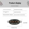 Universal LED Daytime Running Lights: Small Yellow Grille Lights for Pickup Trucks with 4 LED Beads